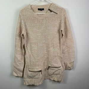 Creazioni Effeci Knit Sweater Long Pullover Small